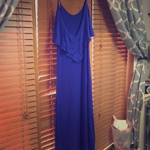 Navy blue dress
